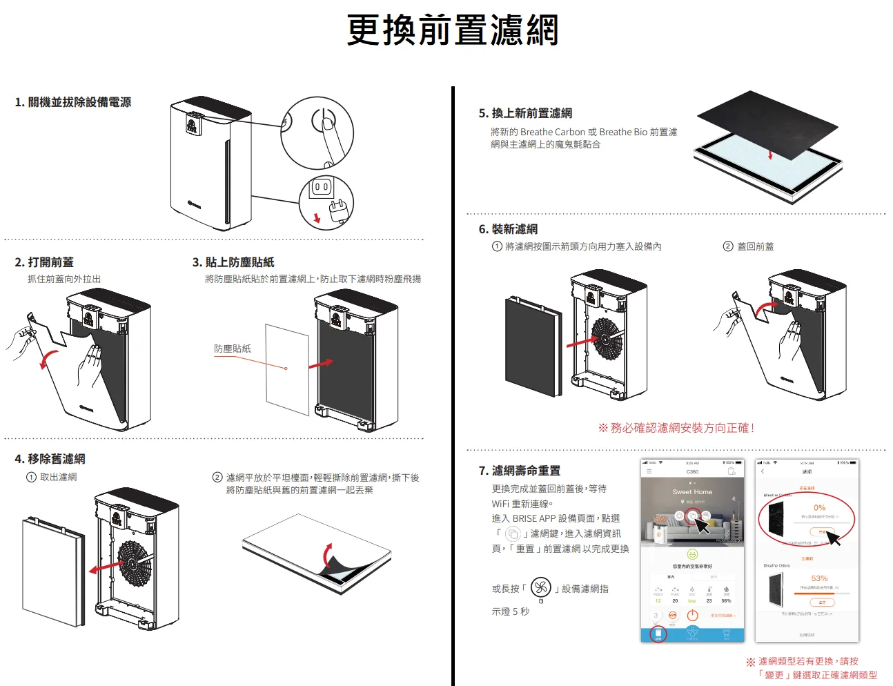 C360如何更換濾網?(圖 38)
