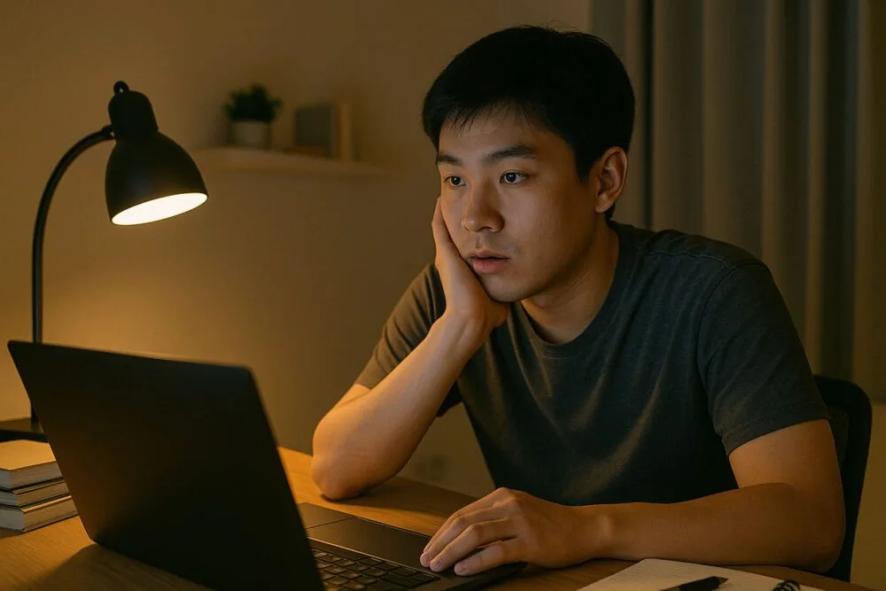 熬夜成常態,大學生恐有憂鬱症